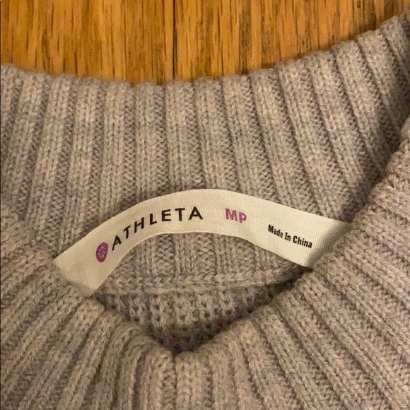 Athleta Gray Pinewood Sweater Dress - Picture 4 of 4